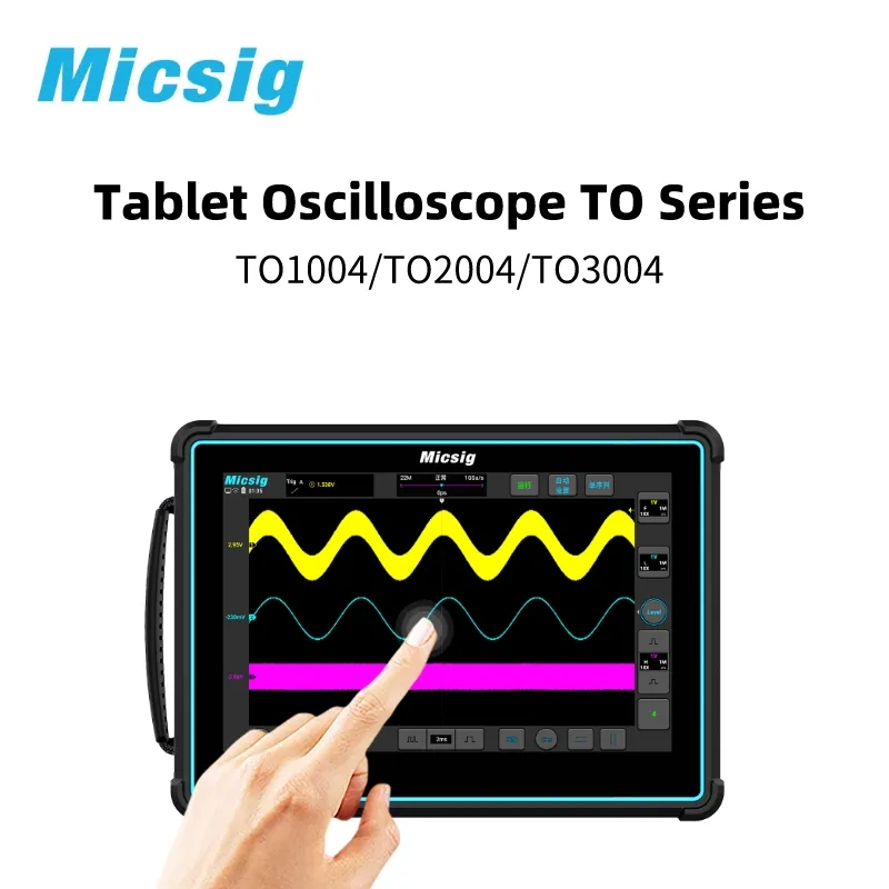 Signal Generator Spectrum Analyzer - Micsig to1004 to2004 to3004 osciloscópio digital