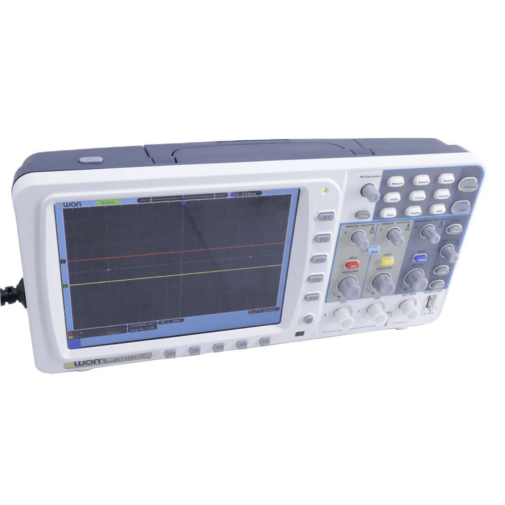 Digital Storage Oscilloscope 100Mhz - Osciloscópio Digital OWON SDS7102V 2 Canais