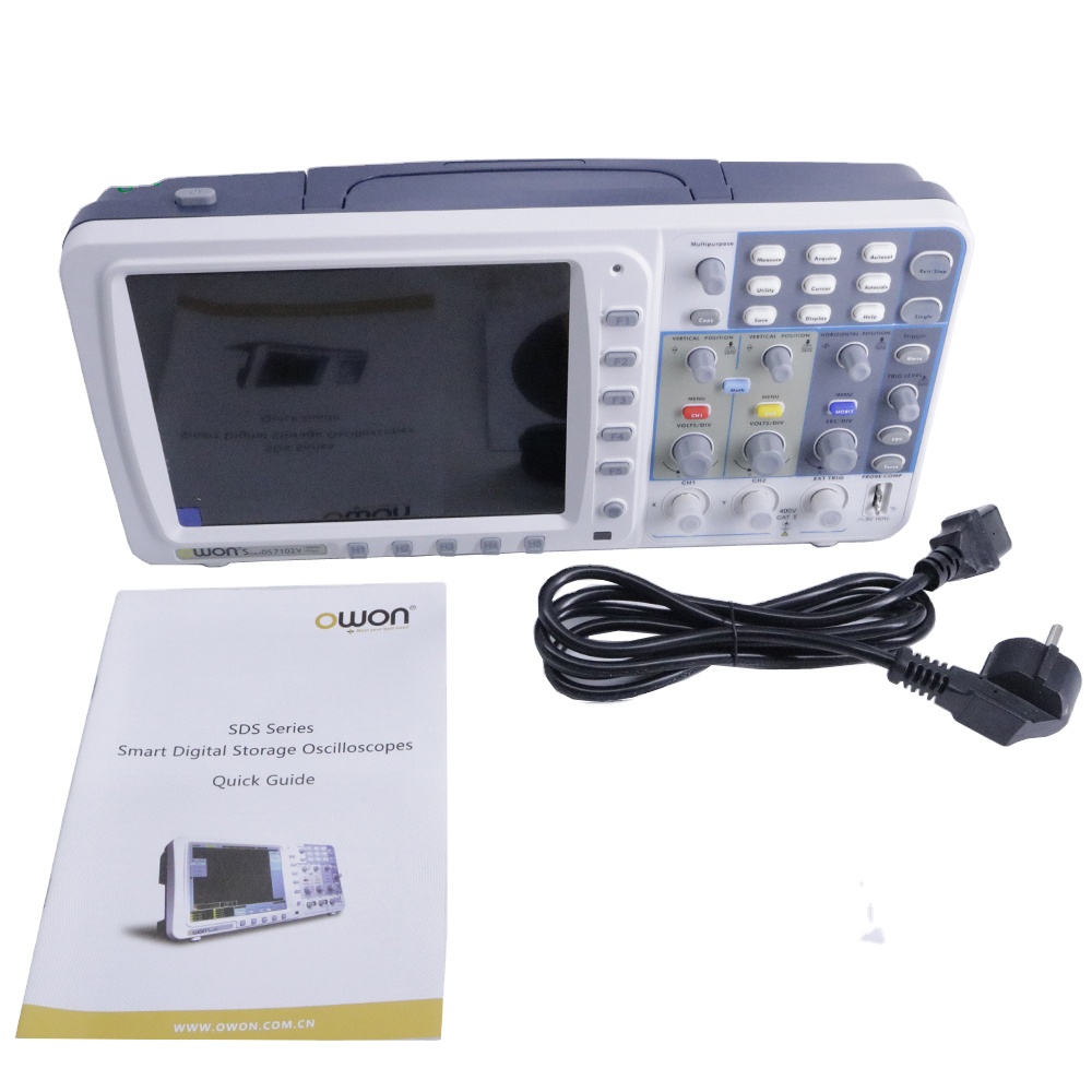 Osciloscópio Digital OWON SDS7 - Digital Storage Oscilloscope 100Mhz avaliação e preço